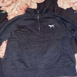 Victoria Secret/PINK half zip sweatshirt